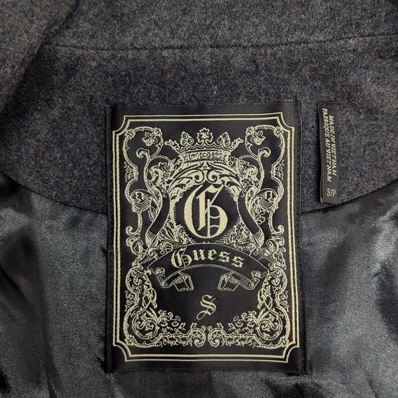 Guess Coat Size Small Color Gray - Picture 5 of 7